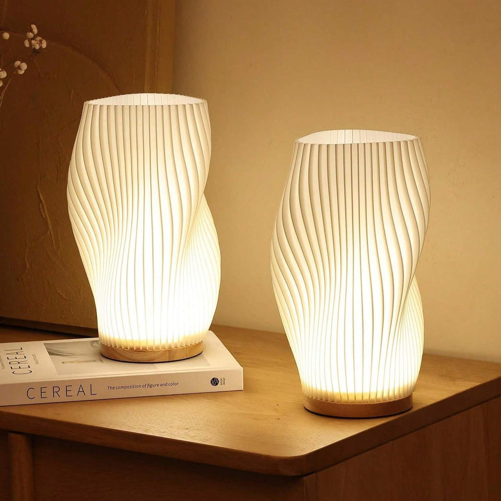 LumaNova USB Desk Lamp With Dual Wave Screens For Ambience