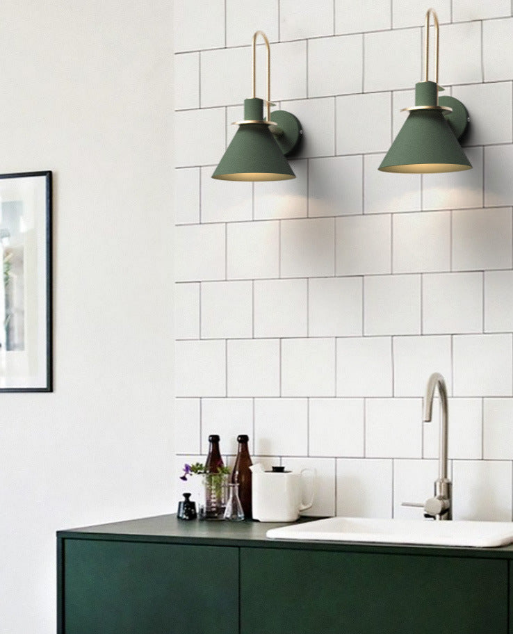 Astraeon Modern Wall Sconce with Matte Finish and Gold