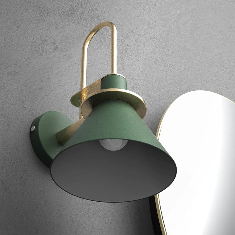 Astraeon Modern Wall Sconce with Matte Finish and Gold