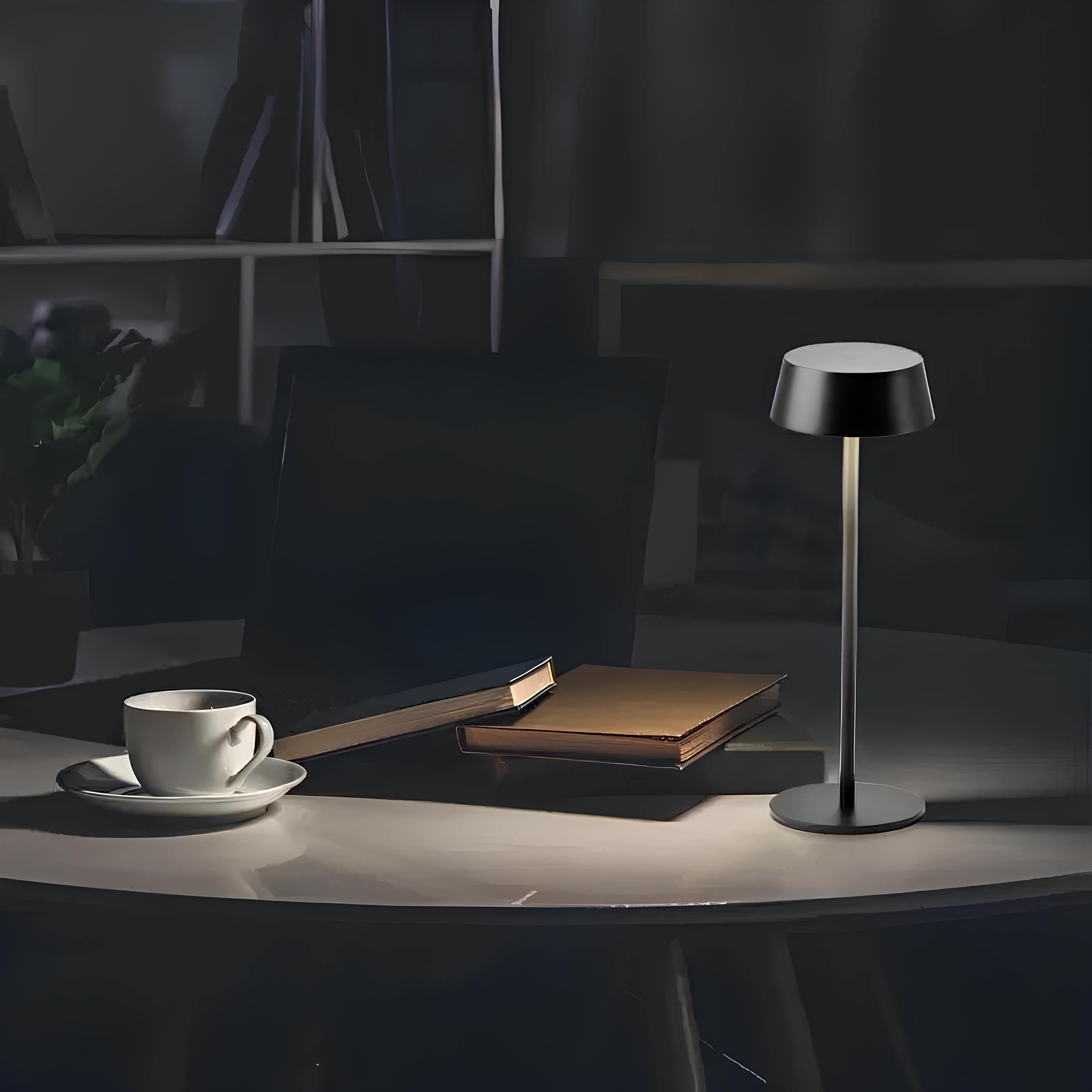 LumaNova Glow Table Lamp - Rechargeable and Dimmable LED
