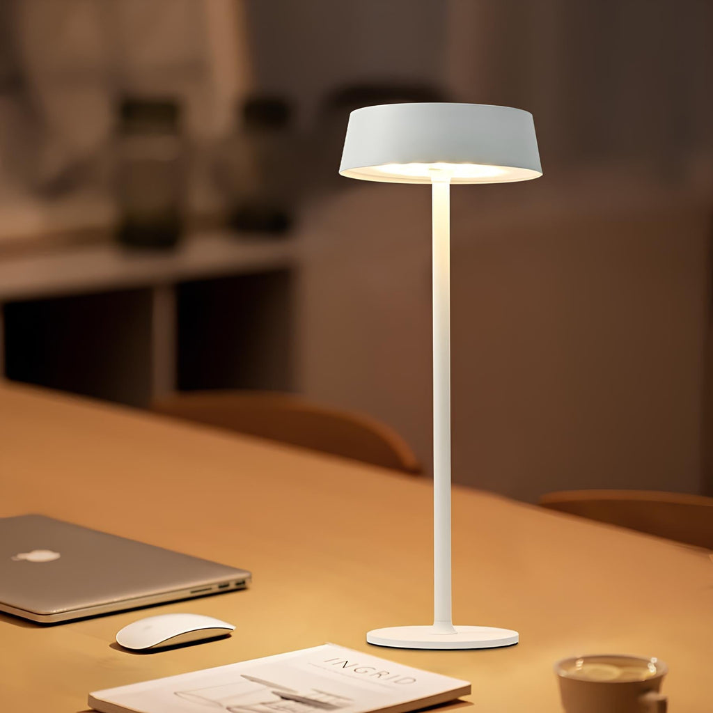 LumaNova Glow Table Lamp - Rechargeable and Dimmable LED
