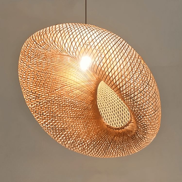 Rattan Pendant Light For Modern Homes Elegant Hanging Lamp