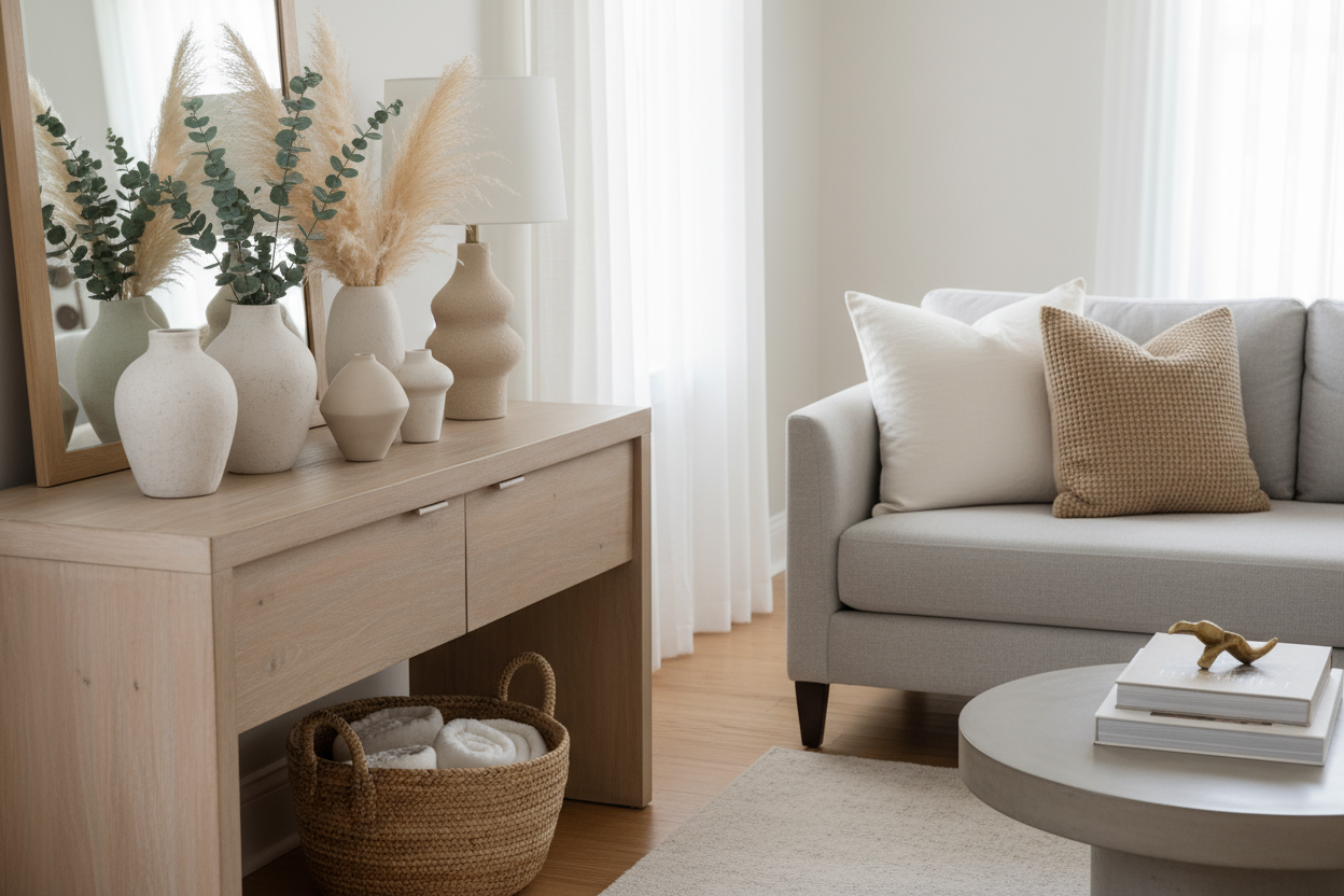 make a heasder. no text. home decor